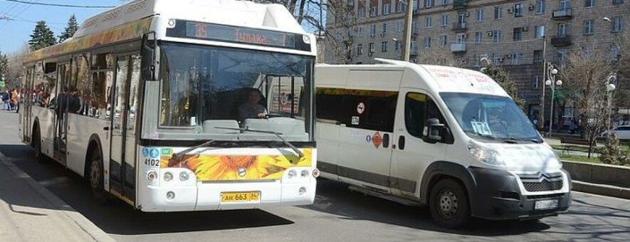 В Волгограде с начала сентября 16 неисправных микроавтобусов сняли с рейсов