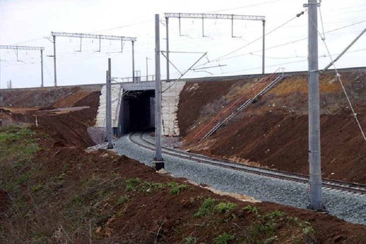 В Волгограде построили 84-метровый железнодорожный тоннель у станции Гумрак