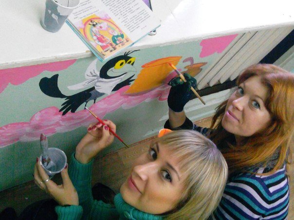 Юные художники украшают детские сады Волгограда радугой (фото) - фото 1