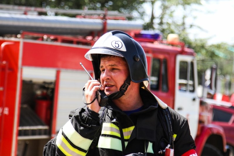 В Волгограде прошли учения пожарных и спасателей, фото-4